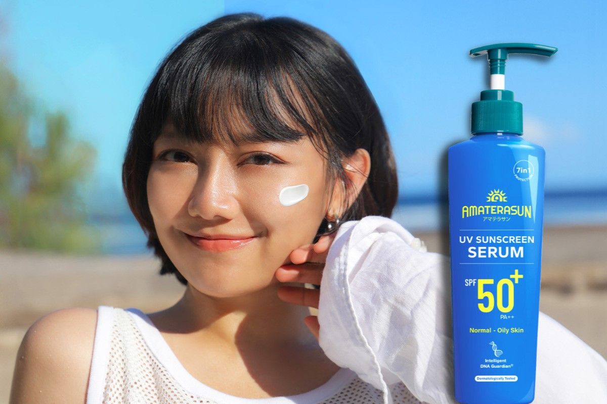 Amaterasun hadirkan UV Sunscreen Serum SPF 50+PA++ dalam kemasan baru